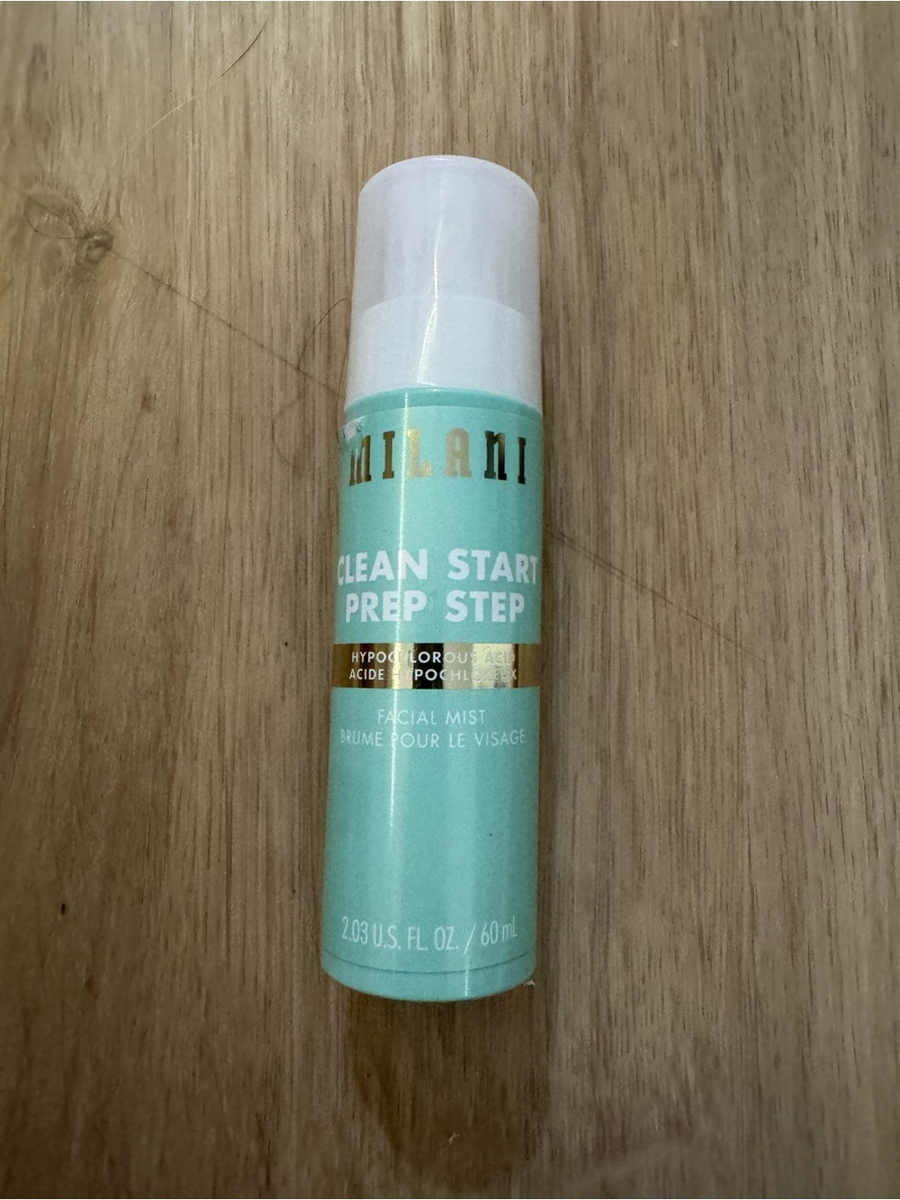 Milani Clean Start Prep Step Hypochlorous Acid Facial Mist – 2.03 oz (60 mL)